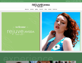 rejuvesalonandspa.com screenshot