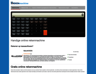 rekenmachine24.nl screenshot