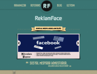 reklamface.com screenshot