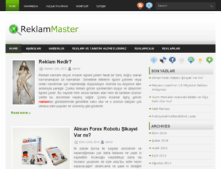 reklammaster.com screenshot