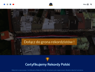 rekordyguinessa.pl screenshot