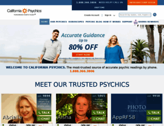 rel-www.californiapsychics.com screenshot