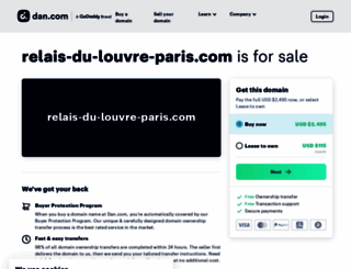relais-du-louvre-paris.com screenshot