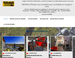 relais-motards.com screenshot