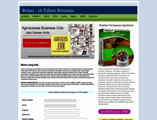 relasiagro.blogspot.com screenshot