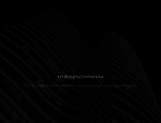 relatiegeschenken.eu screenshot