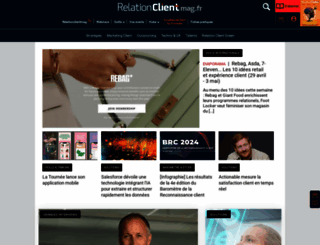 relationclientmag.fr screenshot