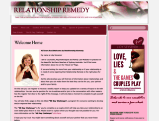 relationshipremedy.com screenshot