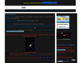 relatividad.org screenshot