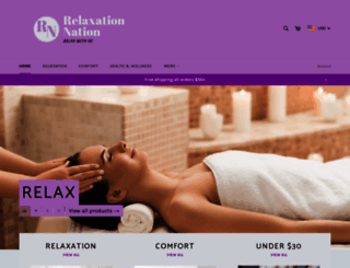 relaxation-nation-store.myshopify.com screenshot