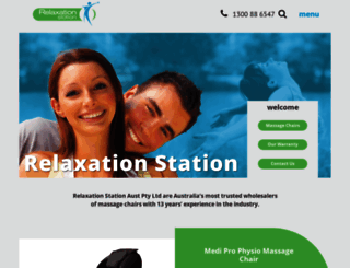 relaxationstation.com.au screenshot