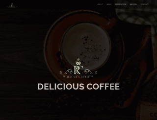 relaxcoffee.co.uk screenshot