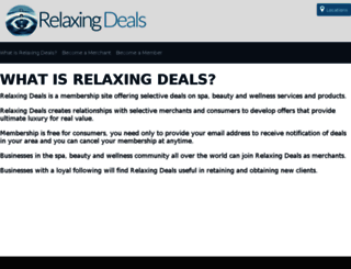 relaxingdeals.com screenshot