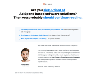 relaxo.io screenshot