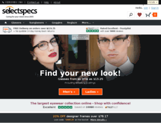 release.selectspecs.com screenshot