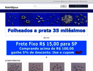 relehbijoux.com.br screenshot