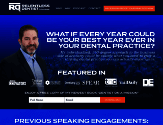 relentlessdentist.com screenshot