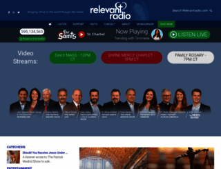 relevantradio.com screenshot