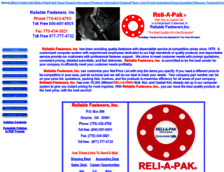 reli-a-pak.com screenshot