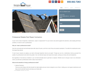 reliable-roof-repair.com screenshot