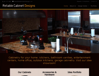 reliablecabinetdesigns.com screenshot