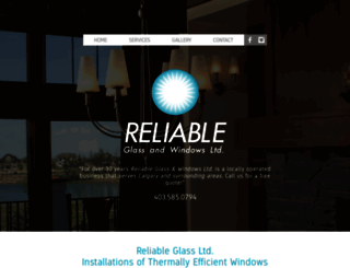 reliableglass.ca screenshot