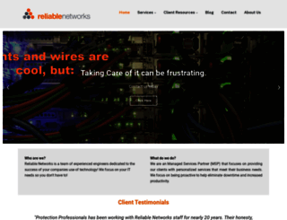 reliablenetworks.com screenshot