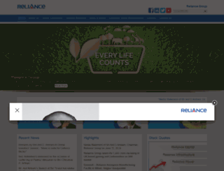 relianceadagroup.com screenshot