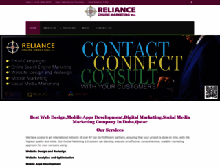 relianceonlineqatar.com screenshot