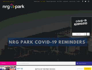 reliantpark.com screenshot