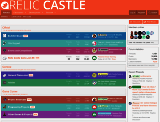 reliccastle.com screenshot