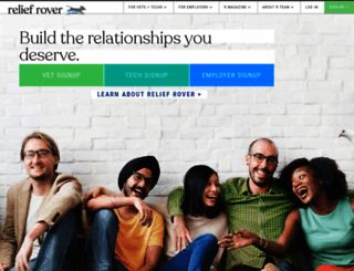 reliefrover.com screenshot