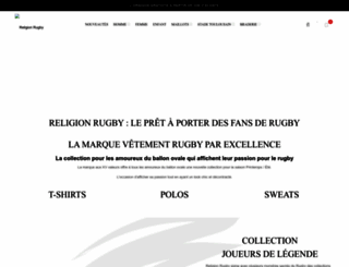 religion-rugby.com screenshot