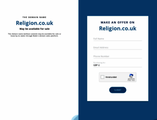 religion.co.uk screenshot