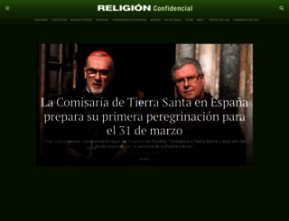 religionconfidencial.com screenshot