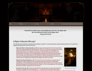 religious-vocation.com screenshot
