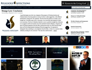 religiousaffections.org screenshot