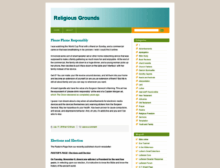 religiousgrounds.wordpress.com screenshot