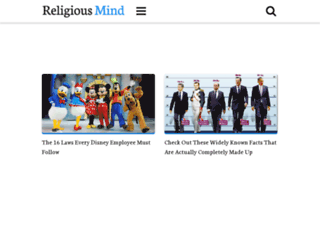 religiousmind.com screenshot