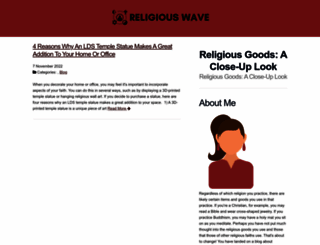 religiouswave.com screenshot