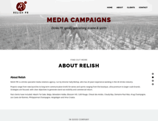 relish-pr.co.uk screenshot