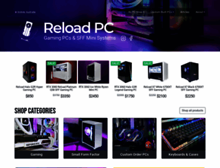 reloadpc.com.au screenshot