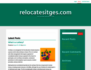 relocatesitges.com screenshot