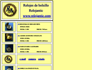 relojantic.com screenshot