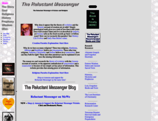 reluctant-messenger.com screenshot