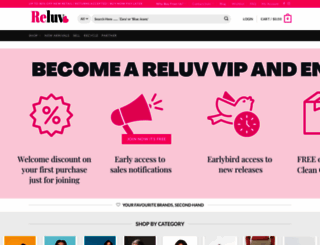 reluv.com.au screenshot