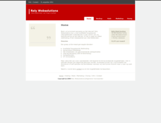 relywebsolutions.nl screenshot