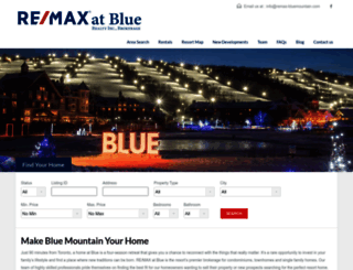 remax-bluemountain.com screenshot