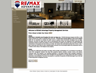 remaxadvantage.propertyware.com screenshot