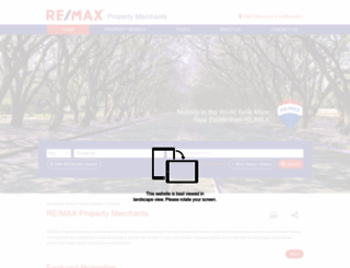 remaxptaeast.co.za screenshot